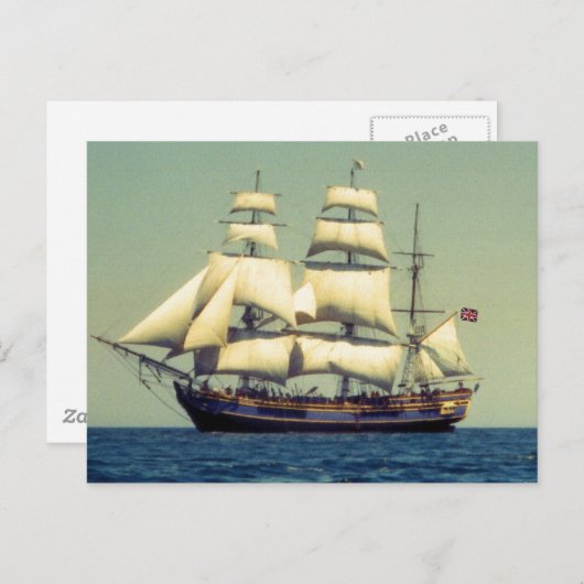 HMS Bounty Postkarte (Vorne/Hinten)