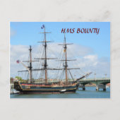 HMS BOUNTY POSTKARTE (Vorderseite)