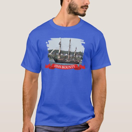 HMS Bounty Tall Ship Foto T - Shirt (Vorderseite)