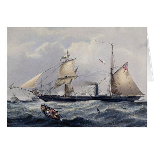HMS Cyclops Fregatte 1839 (Vorderseite (Horizontal))