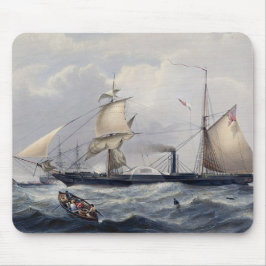 HMS Cyclops Frigate 1839 Mousepad