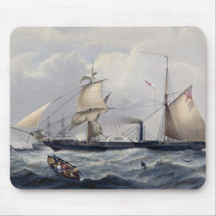 HMS Cyclops Frigate 1839 Mousepad
