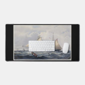 HMS Cyclops Frigate 1839 Schreibtischunterlage (Tastatur & Maus)