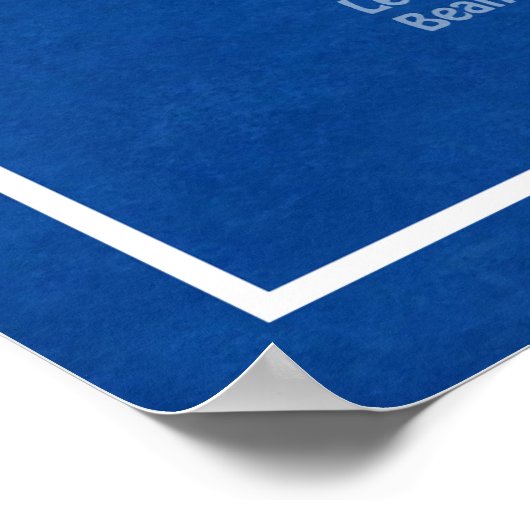 HMS Dreadnought - Ship Blueprint ABD Poster (Ecke)