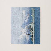 HMS Edinburgh - Vintager Nautical Destroyer Puzzle (Vertikal)