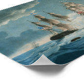 HMS Endymion / US-Präsident Poster (Ecke)