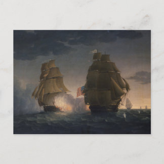 HMS Endymion / US-Präsident Postkarte