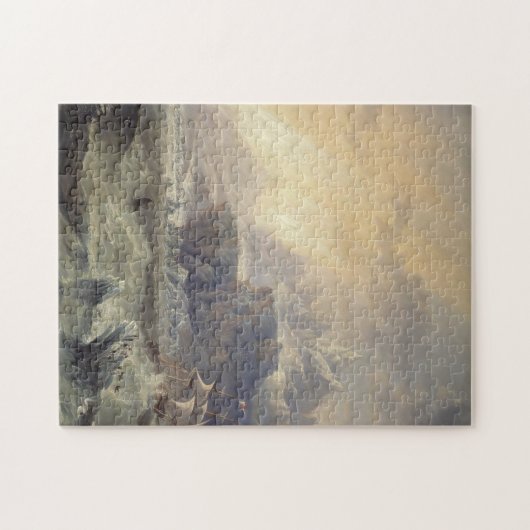 HMS Erebus Terror Antarktis John Wilson Carmichael Puzzle (Horizontal)