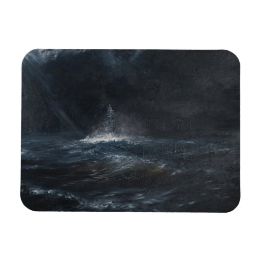 HMS Herzog von York 1943 2014 Magnet (Horizontal)