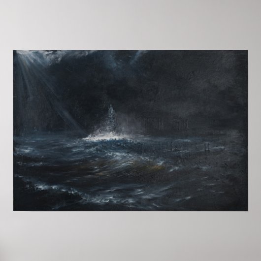 HMS Herzog von York 1943 2014 Poster (Vorne)