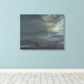 HMS Hood 1941 2014 Leinwanddruck (Insitu (Holzboden))