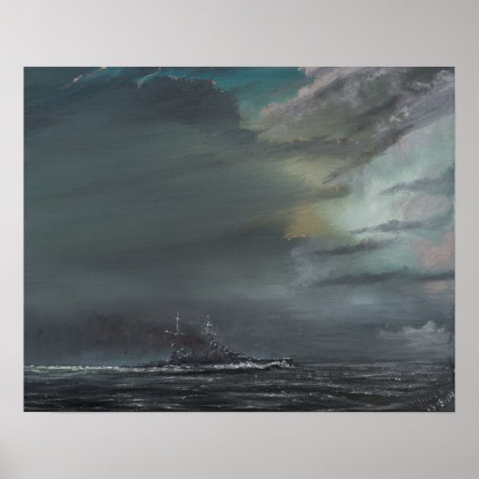 HMS Hood 1941 2014 Poster (Vorne)