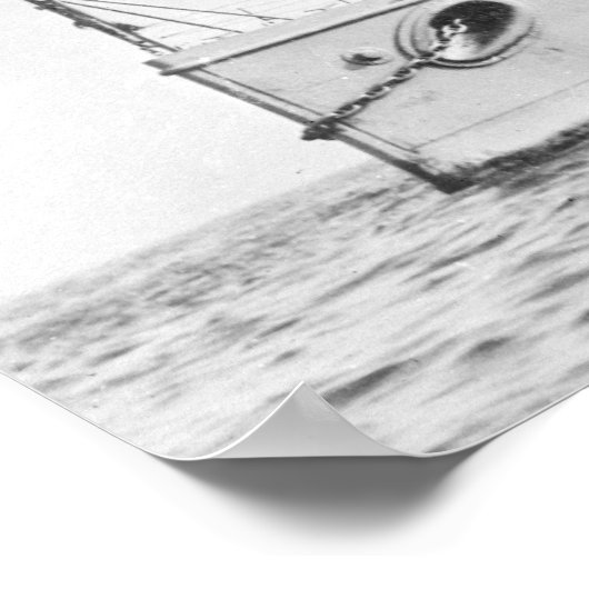 HMS Hood Poster (Ecke)