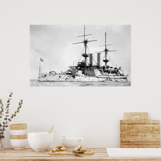 HMS Hood Poster (Küche)