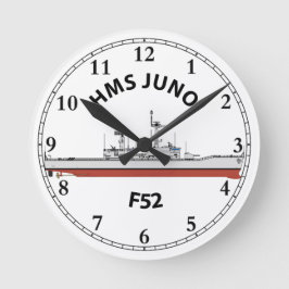 HMS JUNO - F52 - LEANDER ORIG RUNDE WANDUHR