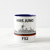 HMS Juno, Seacat Zweifarbige Tasse (Mittel)