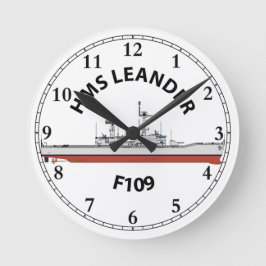 HMS LEANDER - F109 - LEANDER ORIG RUNDE WANDUHR