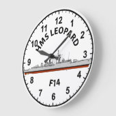 HMS LEOPARD TYP 41 F14 GROSSER SCHALTER GROßE WANDUHR (Winkel)