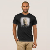 HMS-Leopard - Vintages Kriegsschiff T-Shirt (Vorne ganz)