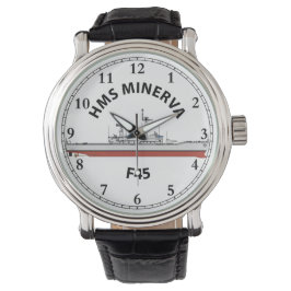 HMS MINERVA - F45 - LEANDER ORIG WATCH ARMBANDUHR