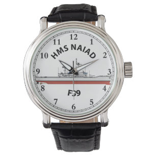 HMS NAIAD - F39 - LEANDER ORIG WATCH ARMBANDUHR