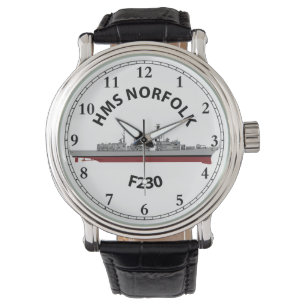 HMS NORFOLK - F230 - TYPE 23 WATCH ARMBANDUHR