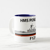 HMS Penelope, Seacat Zweifarbige Tasse (Vorderseite Links)