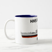 HMS Penelope, Seacat Zweifarbige Tasse (Links)