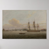 HMS Pomone Off Greenwich Poster (Vorne)