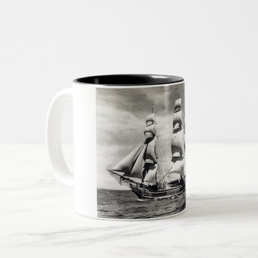 HMS-Prämie Zweifarbige Tasse (Vorderseite Links)