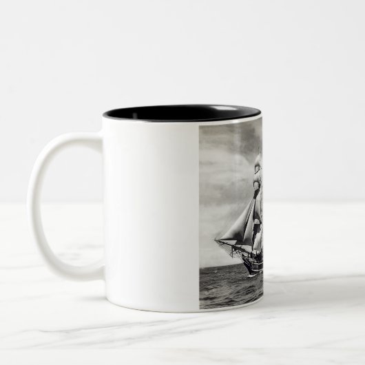 HMS-Prämie Zweifarbige Tasse (Links)