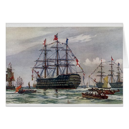 HMS Queen Battleship 1839 (Vorderseite (Horizontal))