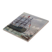 HMS Queen Battleship 1839 Fliese (Seite)