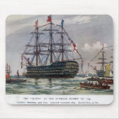 HMS Queen Battleship 1839 Mousepad (Vorne)