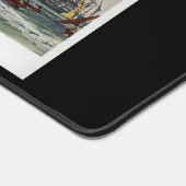 HMS Queen Battleship 1839 Schreibtischunterlage (Ecke)