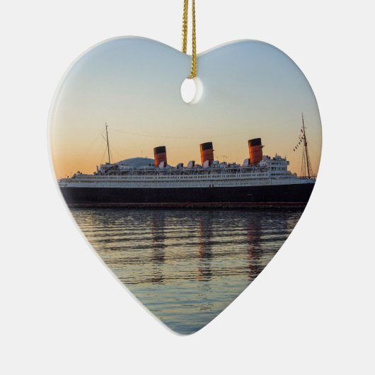 HMS Queen Mary Keramikornament (Rechts)