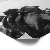 HMS Ramillies Poster (Ecke)