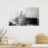 HMS Ramillies Poster (Küche)