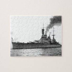 HMS Renown - Vintager Nautical Battlecruiser Puzzle