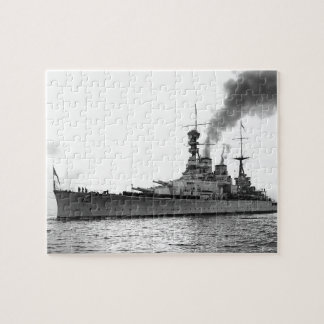 HMS Renown - Vintager Nautical Battlecruiser Puzzle