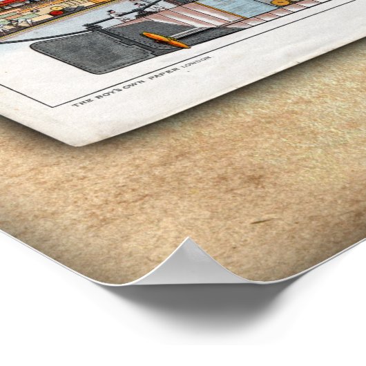 HMS Royal Sovereign Inboard Profile/Cutaway Poster (Ecke)