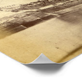 HMS Scylla - Königliches Kriegsschiff der Marine d Poster (Ecke)