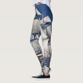 HMS Sieg, 3D computergenerierte Illustration. Leggings (Links)