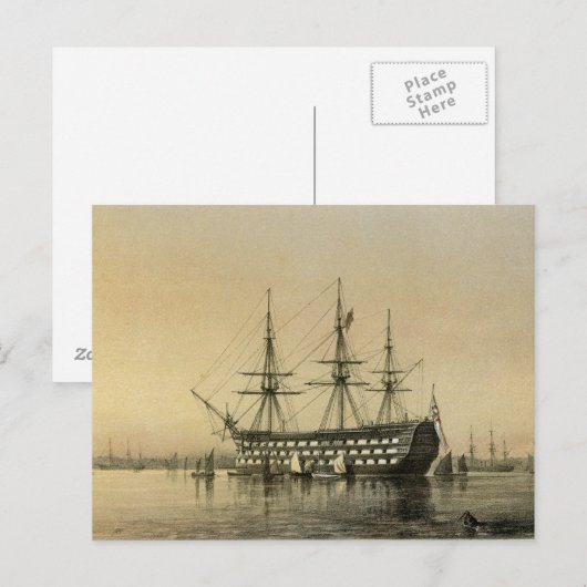 HMS-Siegerkarte Postkarte (Vorne/Hinten)