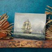 HMS Siegessegeln für die französische Linie flanki Fotoplatte (Seite)