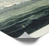 HMS Siegessegeln für die französische Linie flanki Poster (Ecke)