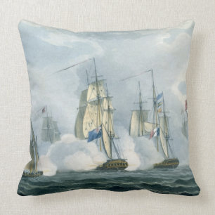 HMS Sirius, Kapitän Rowse, das ein französisches Kissen