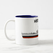 HMS Sirius, Seacat Zweifarbige Tasse (Links)