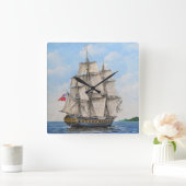 HMS Surprise Acrylic Wall Clock Quadratische Wanduhr (Zuhause)