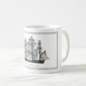 HMS-Überraschung 1796 Kaffeetasse (VorderseiteRechts)